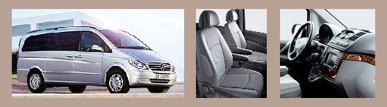 Minibus Mercedes Viano 7 sièges cuir