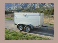 Remorque bagagère - Luggage trailer